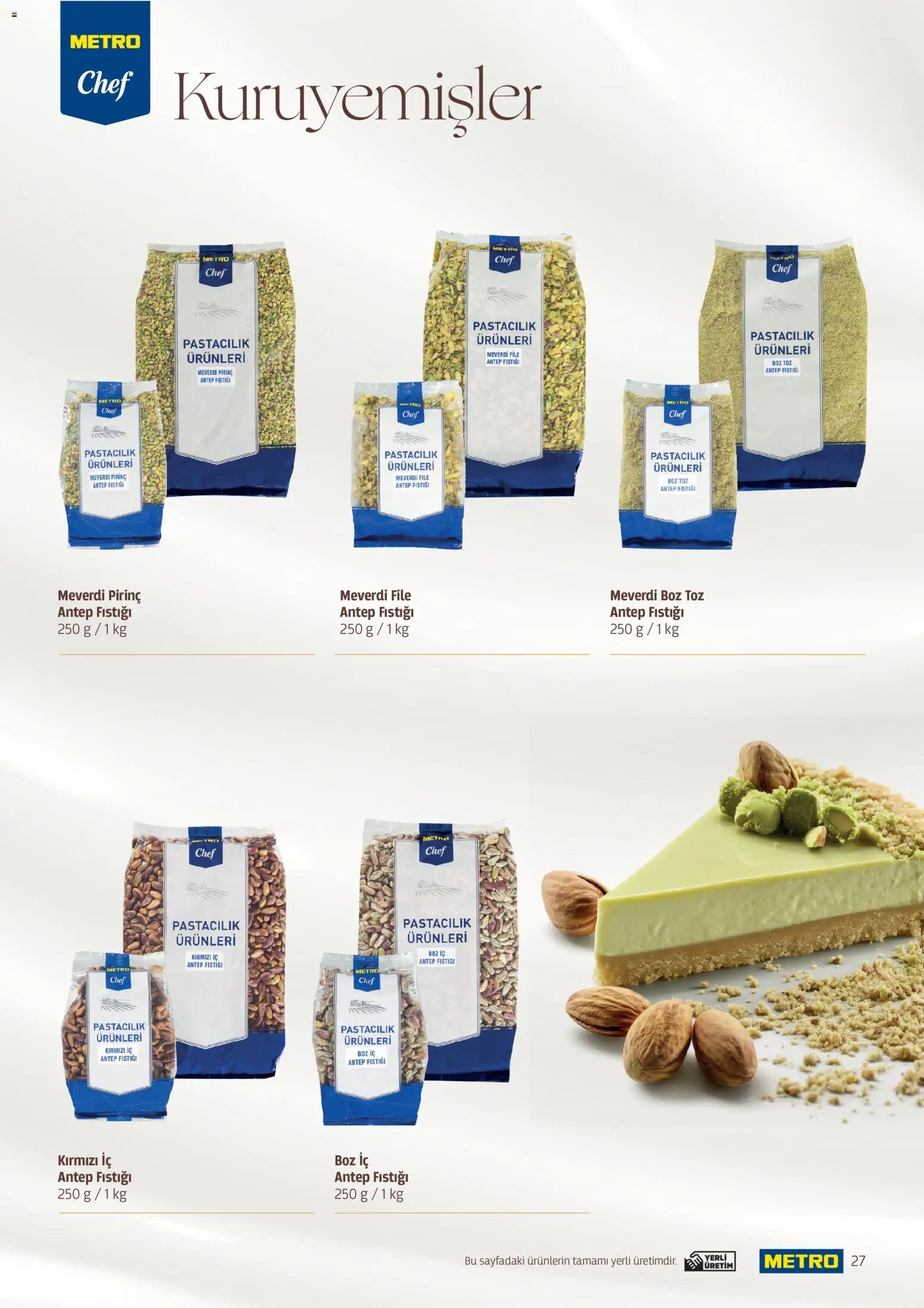 Metro - Pastacılık Kataloğu - 06.04.2026 tarihinden itibaren geçerlidir | Sayfa: 27 | Ürünler: Pirinç