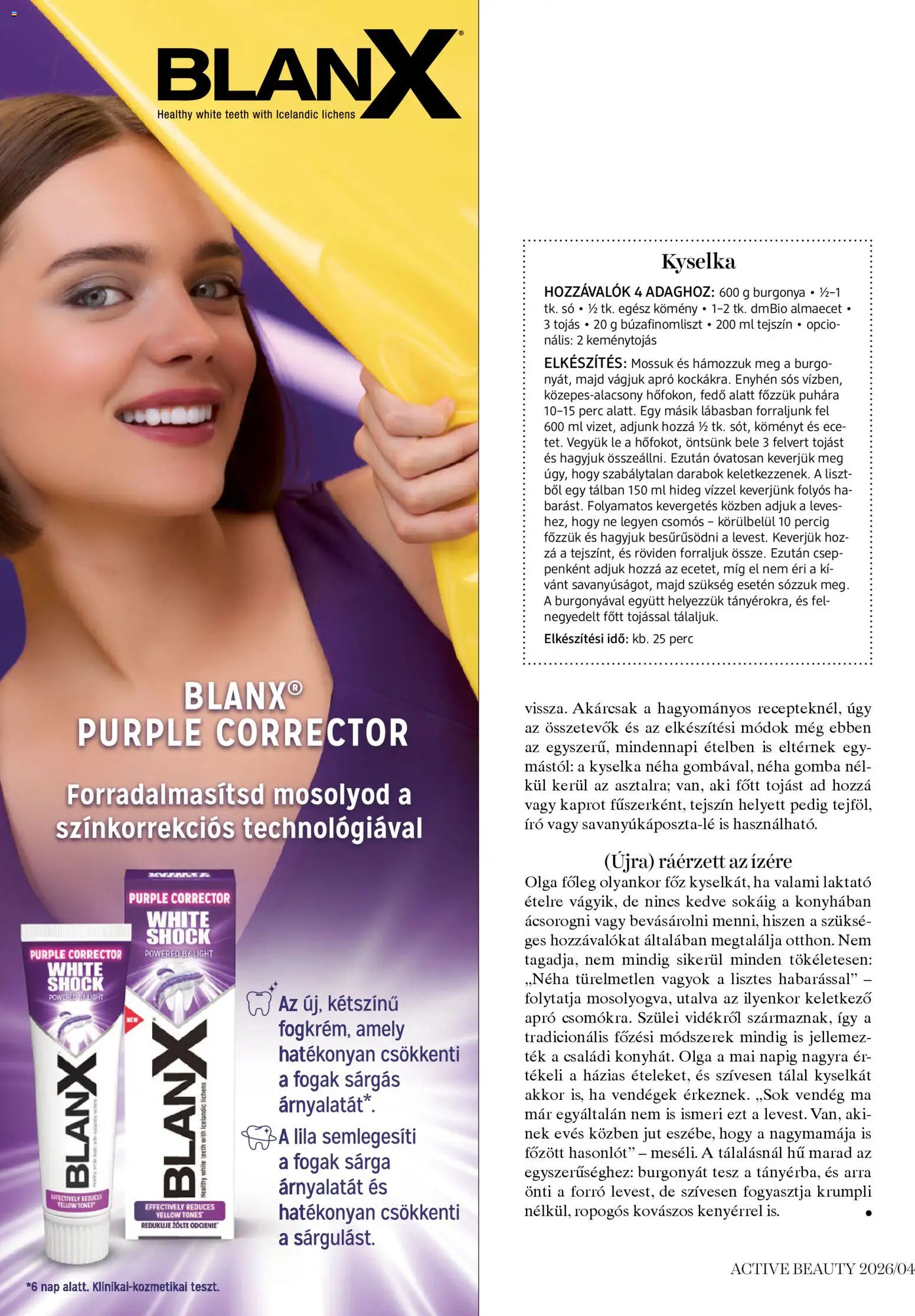 DM Drogerie Markt akciós ujság - amely érvényes a következő dátumtól: 09.04.2026 | Oldal: 84 | Termékek: Író, Gomba, Krumpli, Só