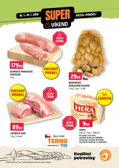 Náhled letáku Terno leták - Super víkend od 16.01.2026