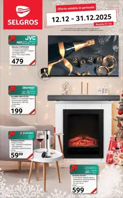 Ofertele Selgros valabile de la 12.12.2025