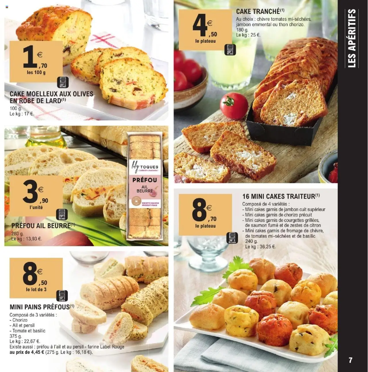  | Page: 7 | Produits: Ail, Saumon fumé, Jambon, Saumon