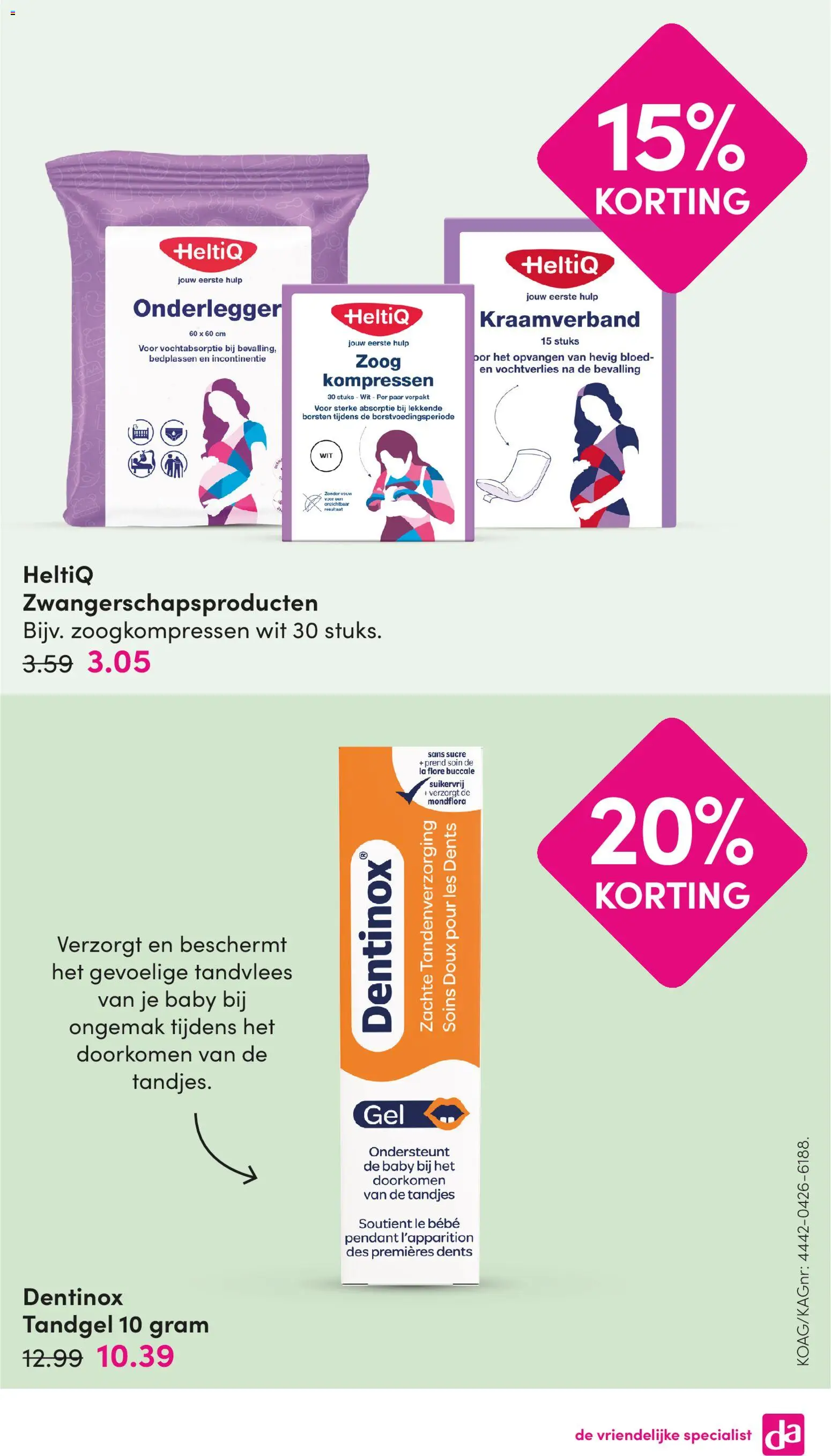 {H1} | Pagina: 29 | Producten: Kompressen, La