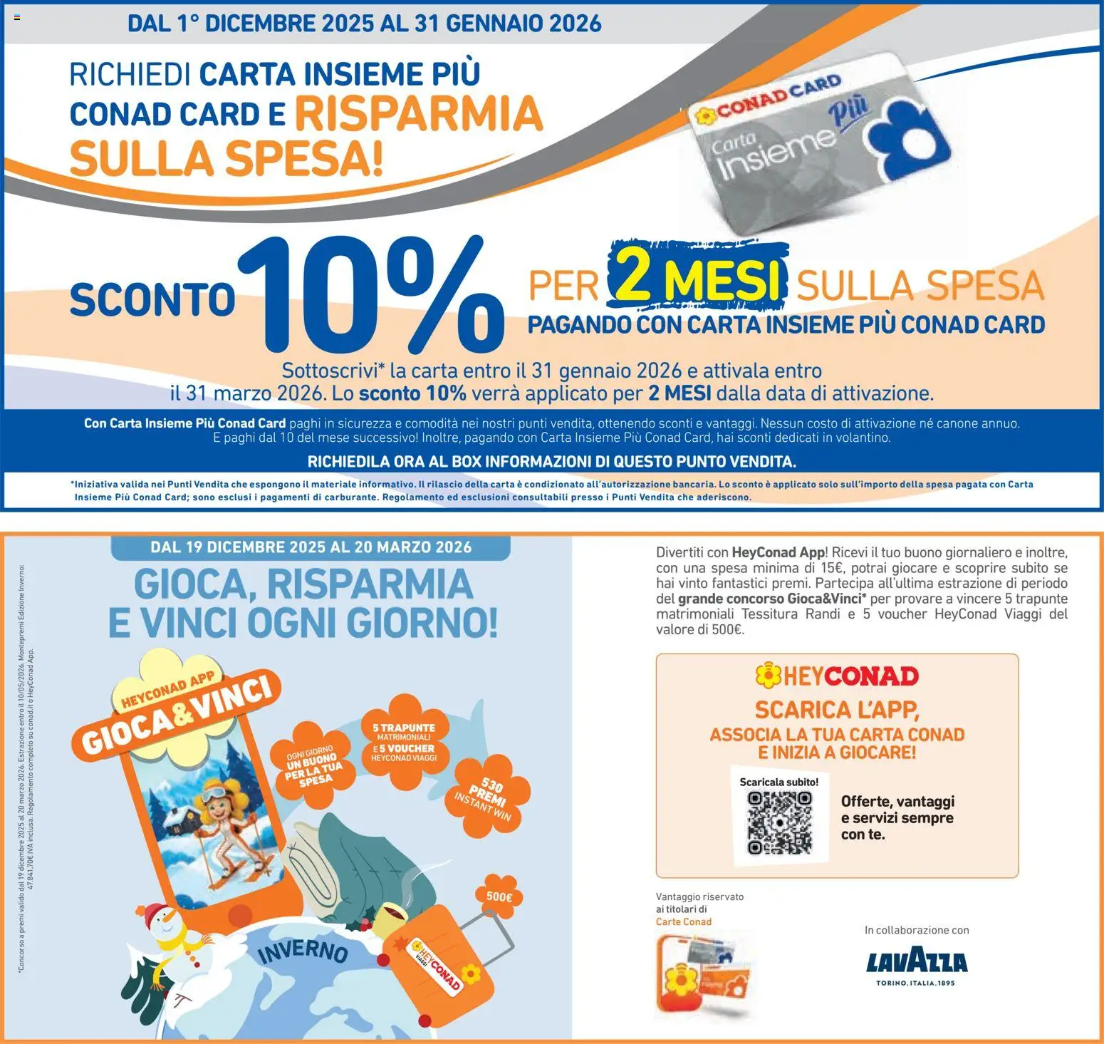 Volantino Conad del 14.01.2026 | Pagina: 38 | Prodotti: Data, Lavazza