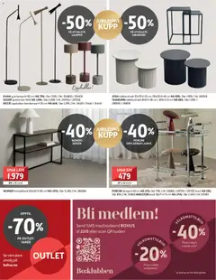 Forhåndsvisning av Bohus kundeavis gyldig fra 09.02.2026 | Side: 23 | Produkter: Konsollbord, Sidebord, Bord, Lampe