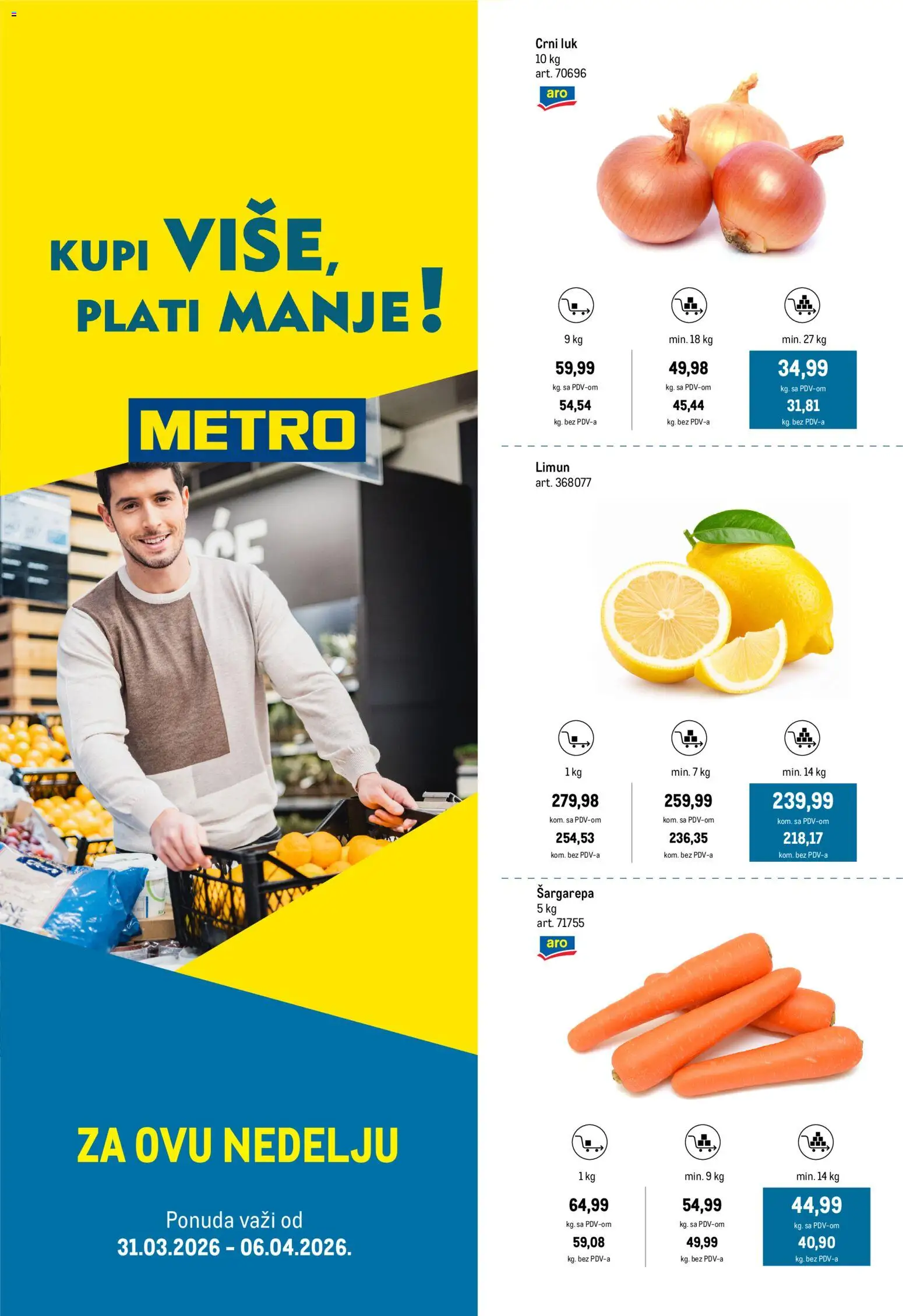 Metro katalog - važi od 31.03.2026 | Strana: 1