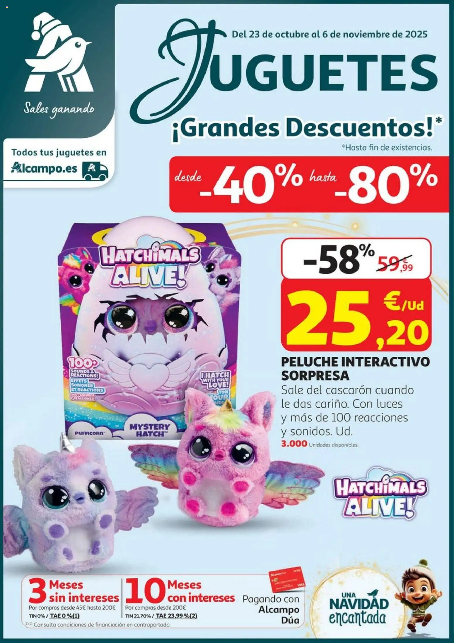 Alcampo - HP Juguetes  │ válido desde el 23.10.2025 | Página: 1 | Productos: Juguetes