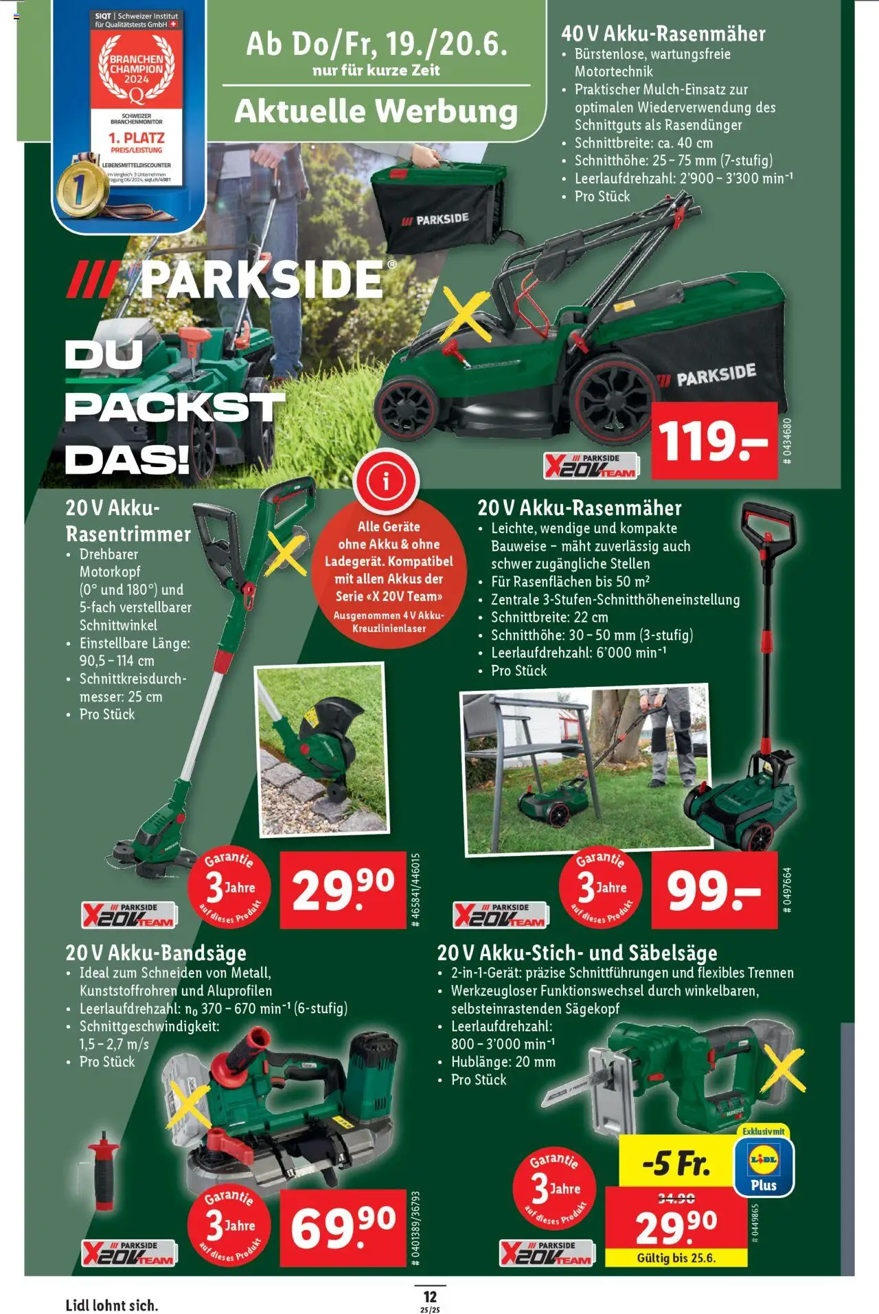 Lidl Aktionen ab 19.06.2025 | Seite: 12