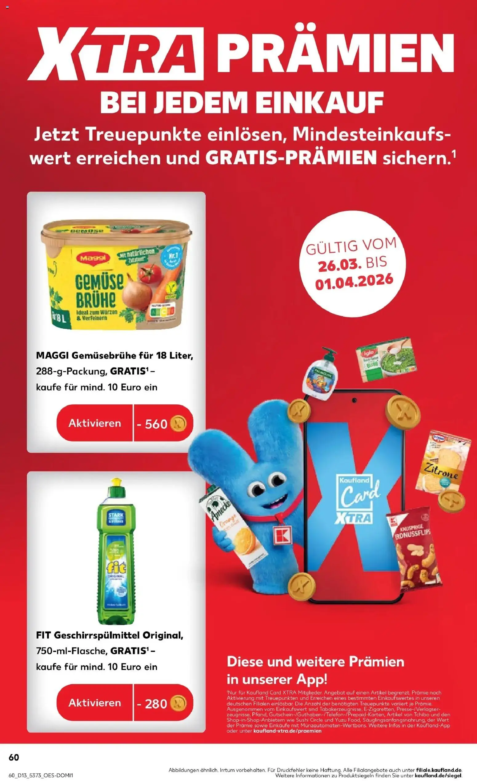 Kaufland Prospekt Salzgitter	 – gültig ab 26.03.2026 | Seite: 60 | Produkte: Maggi, Gemüse, Geschirrspülmittel, Zitrone