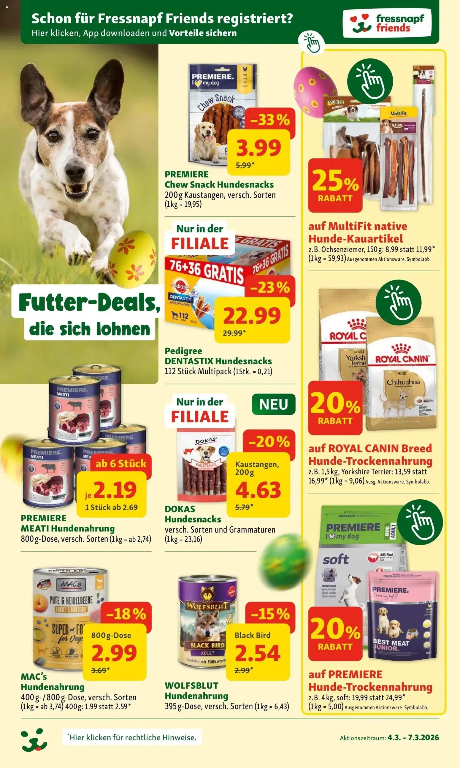 Fressnapf Angebote  gültig ab 04.03.2026 | Seite: 4