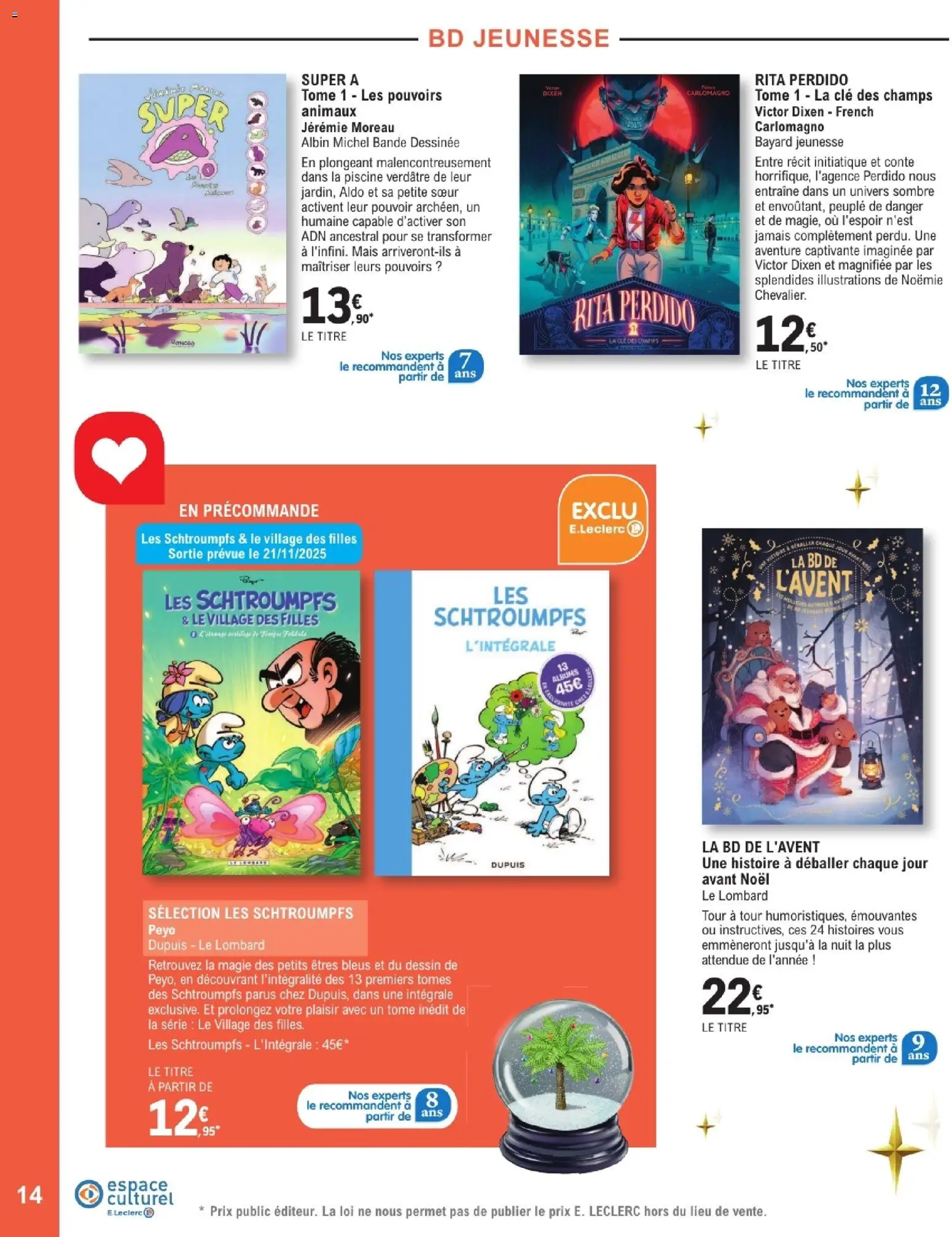 {H1} | Page: 14 | Produits: Clé, Mais, Bande dessinée