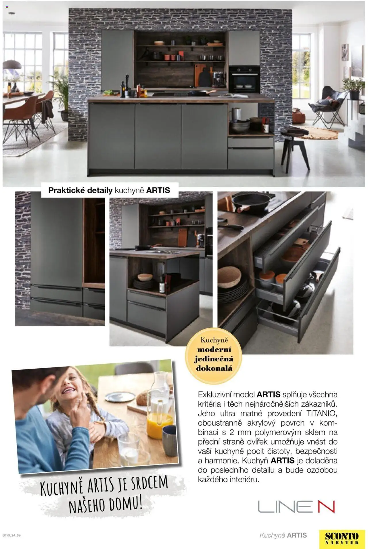 Sconto nábytek katalog - Kuchyně od 01.01.2025 | Strana: 69 | Produkty: Nábytek, Kuchyně