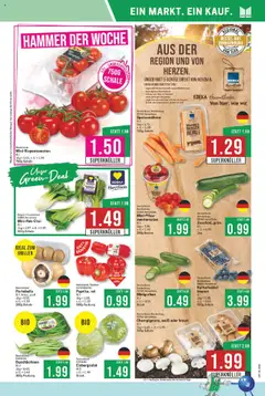 Marktkauf Prospekt 	 - gültig ab dem 28.07.2025 | Seite: 3 | Produkte: Burger, Eisbergsalat, Gemüse, Obst