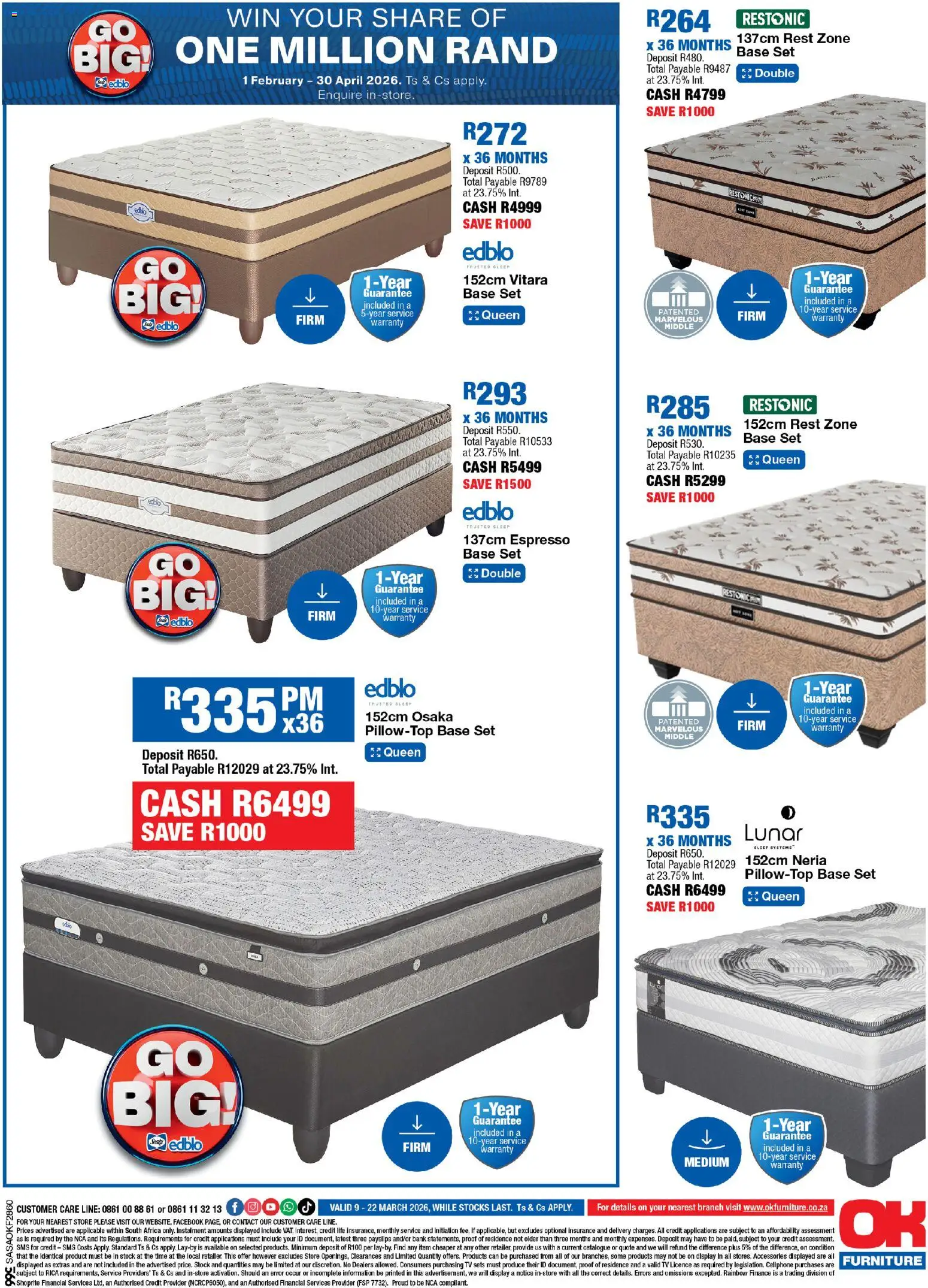 New OK Furniture catalogue – valid from 09.03.2026 | Page: 12 | Products: TV, Stock