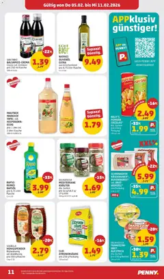Penny Markt Flugblatt ab 05.02.2026 gültig | Seite: 11 | Produkte: Brot
