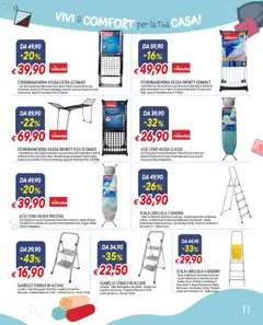 Anteprima del volantino Famila Fiera del Bianco catalogo valido a partire dal 29.12.2025 | Pagina: 11 | Prodotti: Caldaia, Stendibiancheria, Sgabello, Griglia