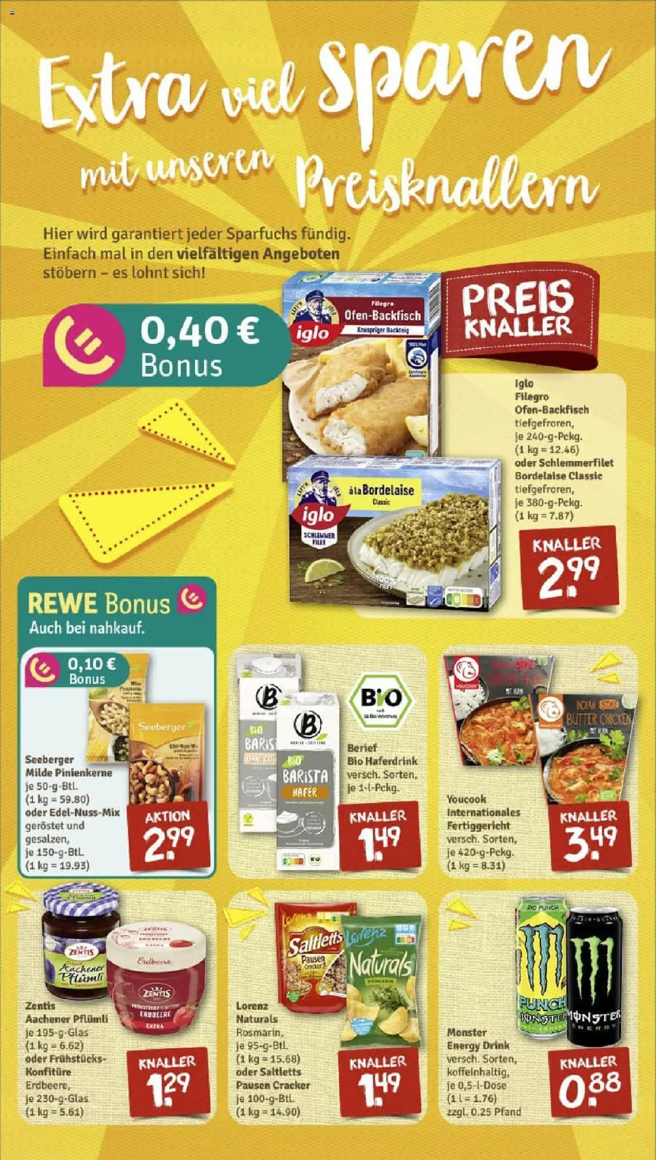 Rewe prospekt Arnbruck	 - gültig ab dem 29.06.2025 | Seite: 2 | Produkte: Youcook, Butter, Iglo, Haferdrink