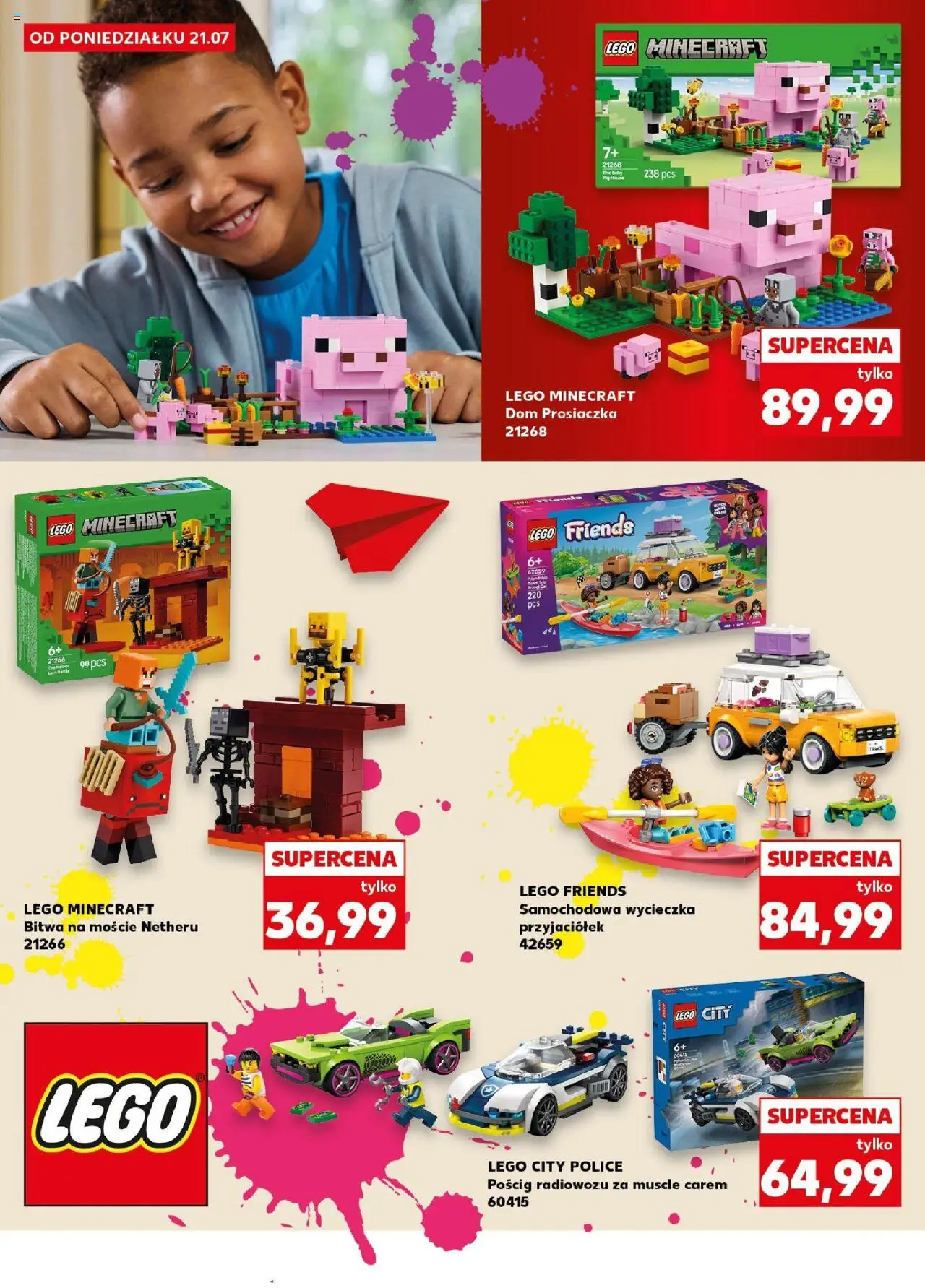 Kaufland gazetka - Do Szkoły Like A Szef od 21.07.2025 | Strona: 36 | Produkty: Lego