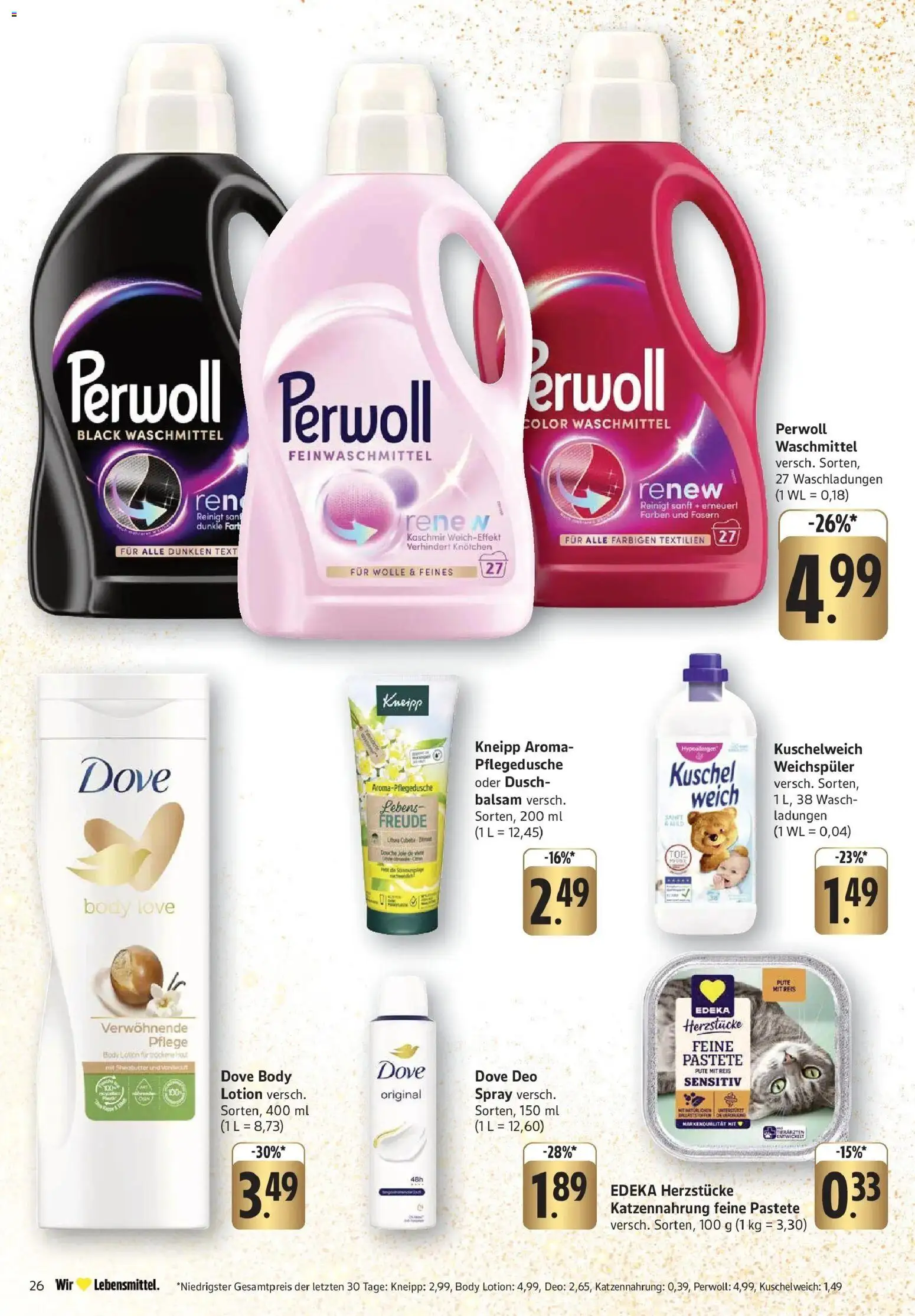 Edeka prospekt Geislingen	 – gültig ab 08.12.2025 | Seite: 28 | Produkte: Pute, Waschmittel, Body Lotion, Reis