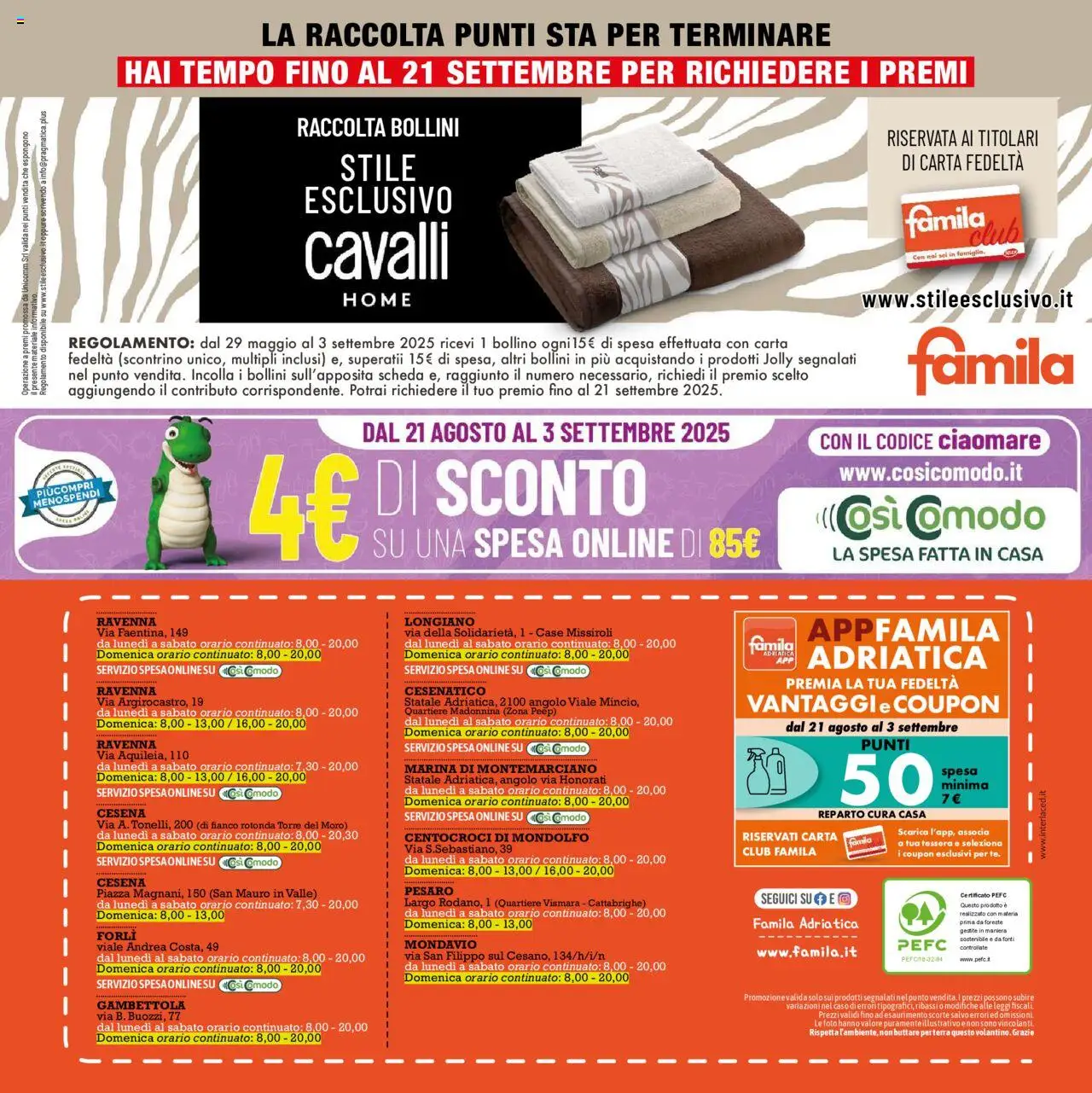 Volantino Famila del 21.08.2025 | Pagina: 24