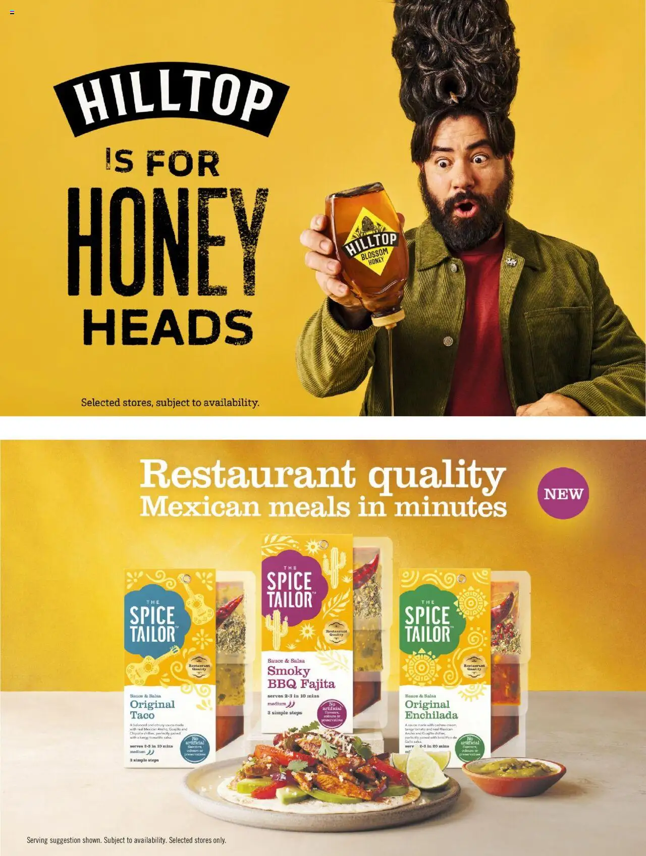  | Page: 4 | Products: Sauce, Honey, Fajita