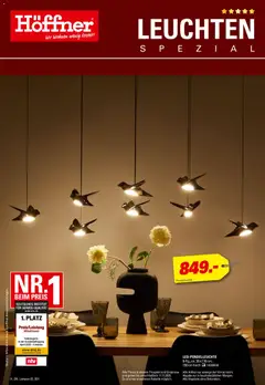 Höffner Leuchten Spezial ab 29.10.2025 gültig