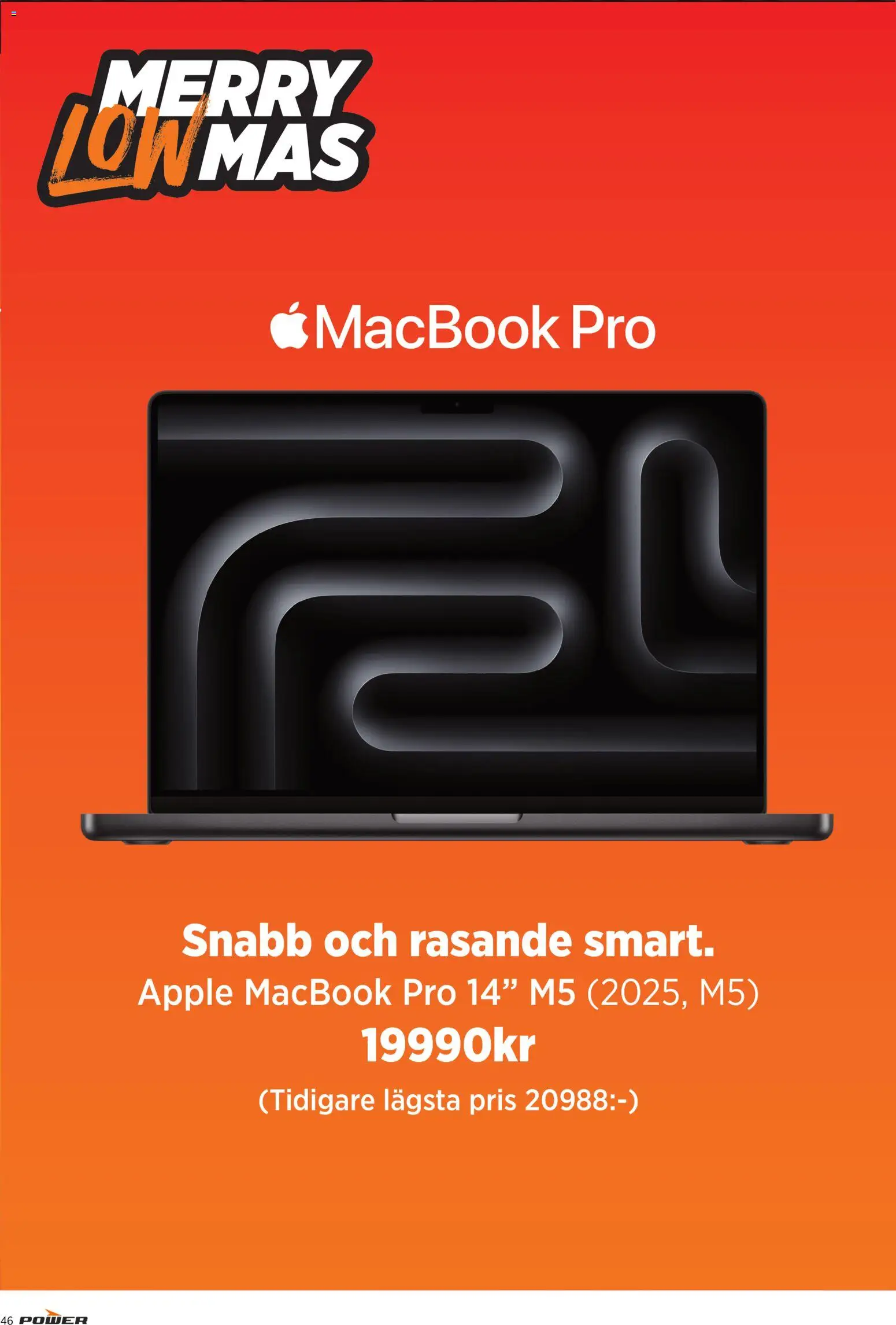 Power reklamblad aktuell från 15.12.2025 | Sida: 46 | Produkter: Äpple