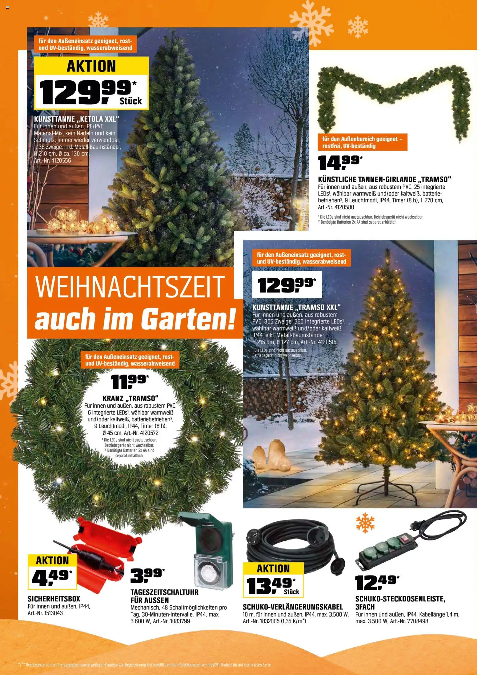 OBI -Dein Weihnachten Machbar Mit Obi gültig ab 14.11.2025 | Seite: 6 | Produkte: Batterie