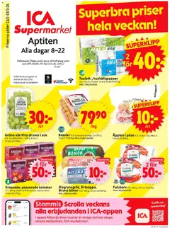 ICA Supermarket - erbjudanden - Förhandsvisning av reklamblad från butik ICA Supermarket aktuell från 12.01.2026