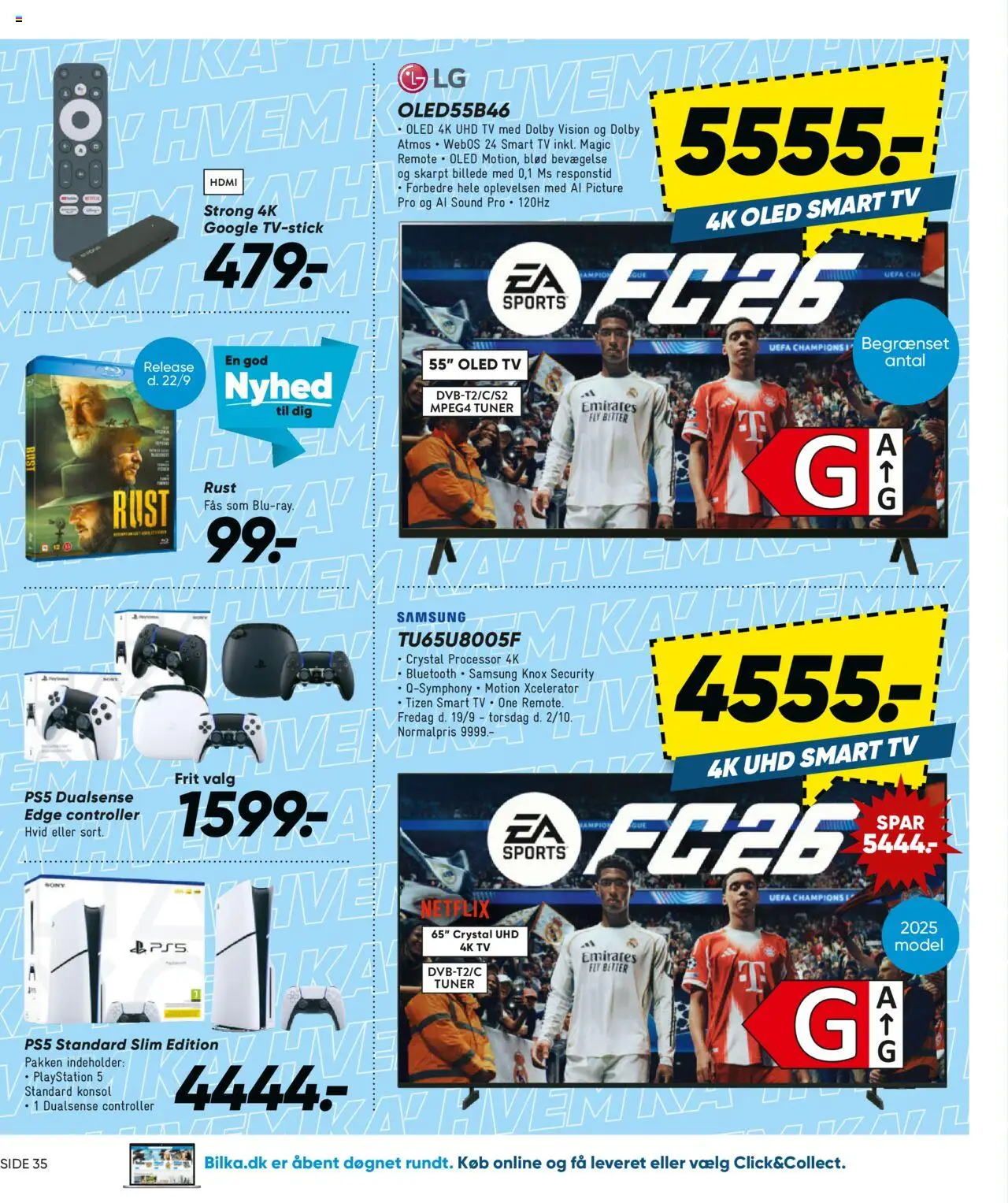 Bilka tilbudsavis – gyldig fra 19.09.2025 | Side: 16 | Produkter: Processor, Smart TV, TV, Søm
