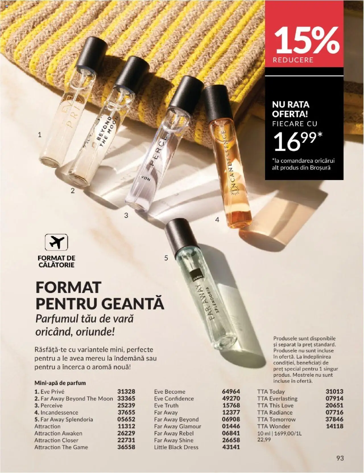 Catalog Avon - 06 2025 – valabil de la 01.06.2025 | Pagină: 93 | Produse: Geantă, Parfum, Rață