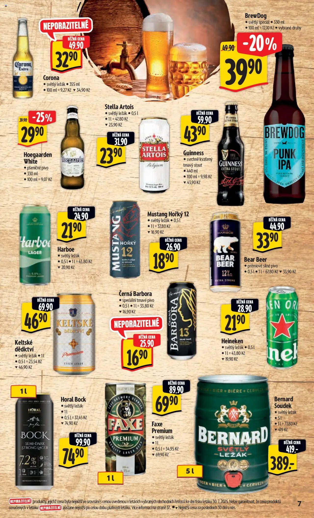 Albert leták - Hypermarket - Morava od 06.08.2025 | Strana: 12 | Produkty: Heineken, Pivo, Hoegaarden, Bernard