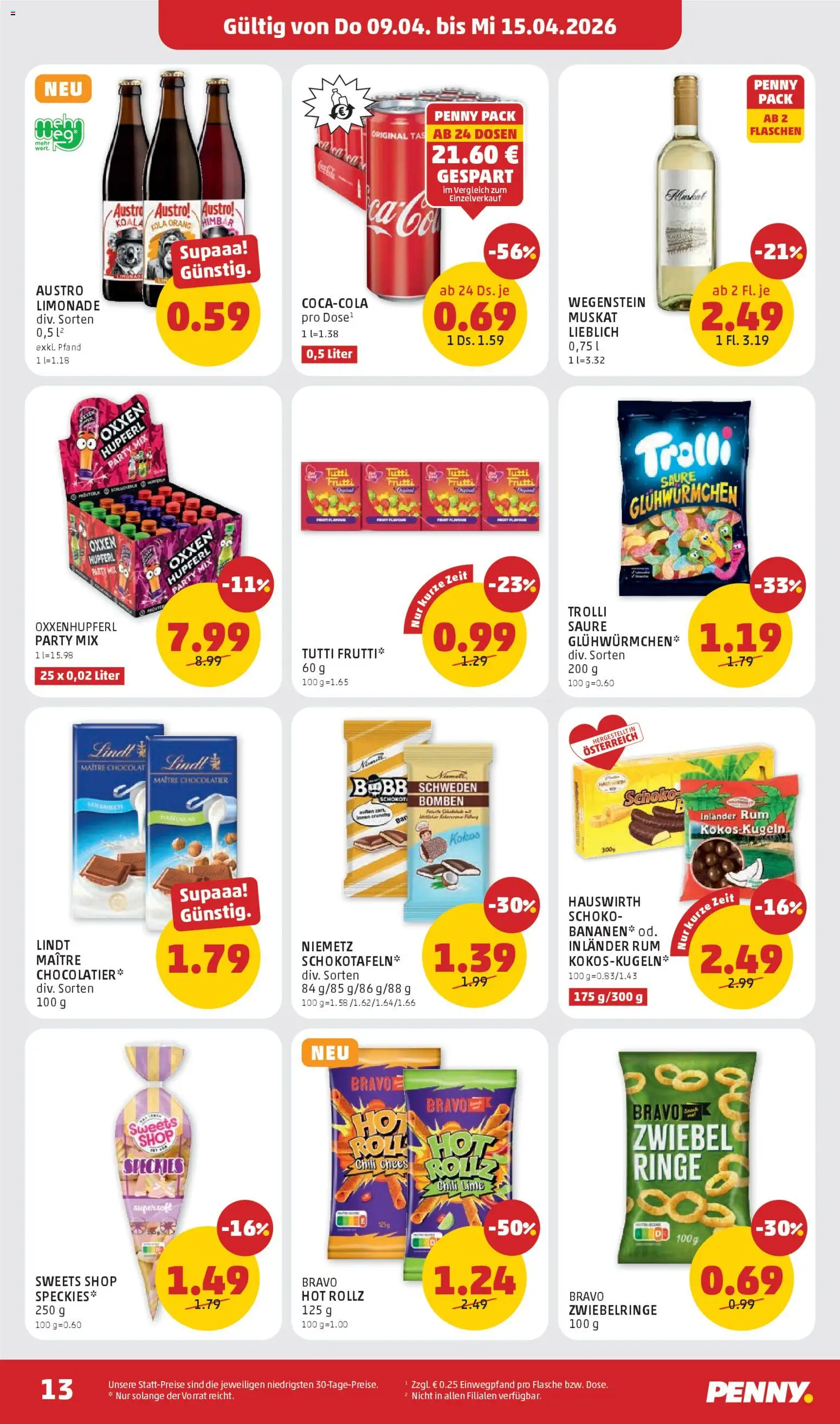 Penny Markt - Flugblatt gültig ab 09.04.2026 | Seite: 13 | Produkte: Chili
