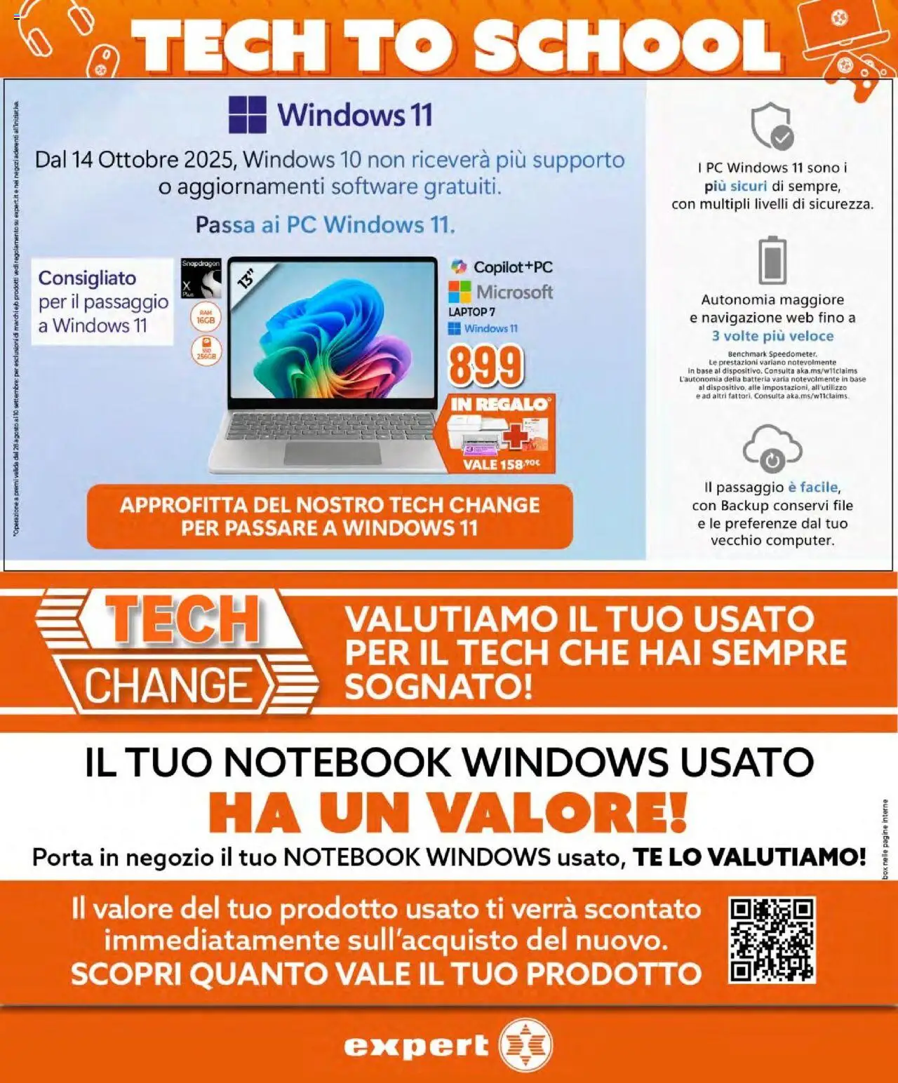 Volantino Expert del 06.09.2025 | Pagina: 15 | Prodotti: Notebook, Laptop, PC, Navigazione
