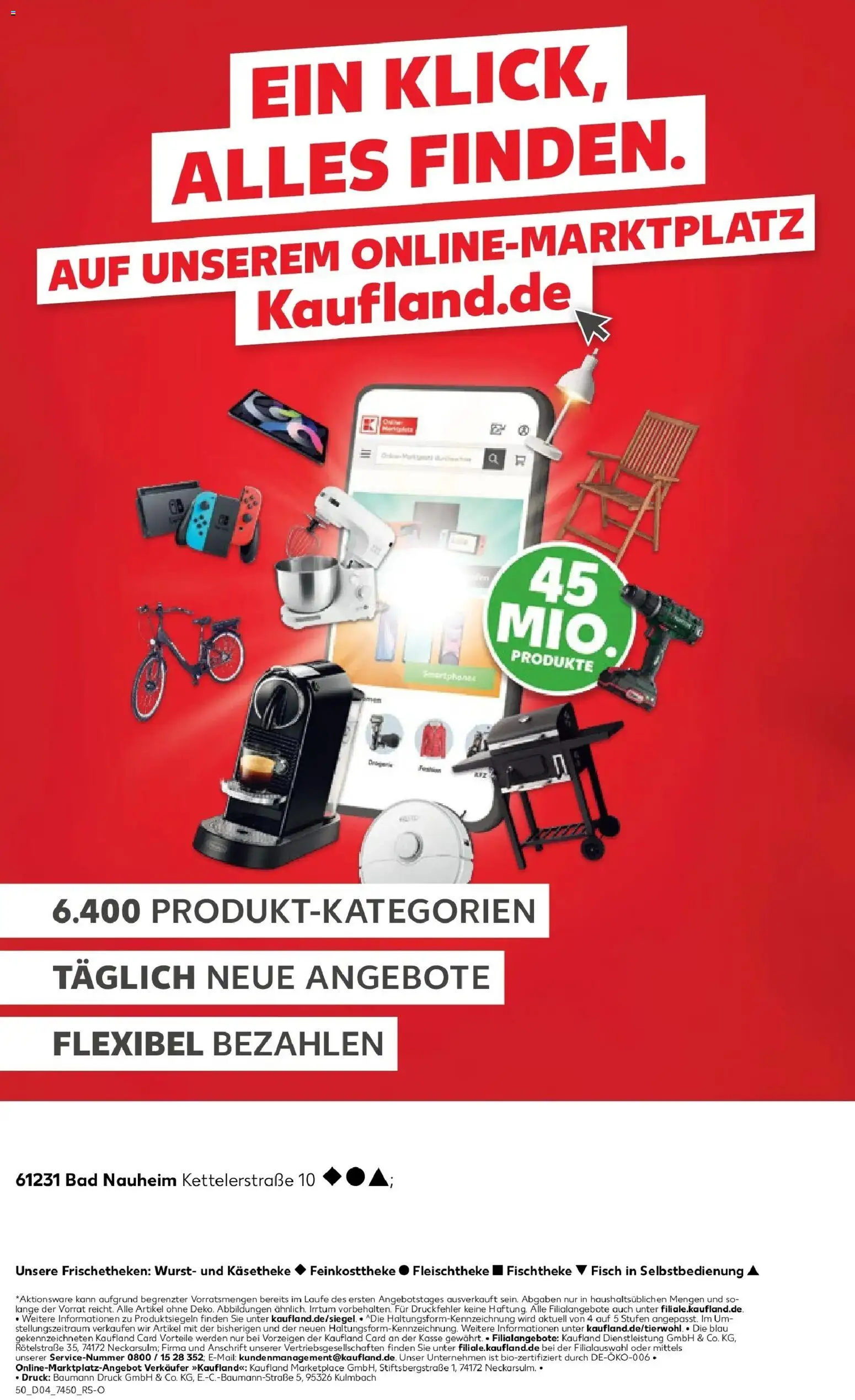 Kaufland prospekt Bad Nauheim	 – gültig ab 25.01.2026 | Seite: 50 | Produkte: Bad, Fisch, Wurst