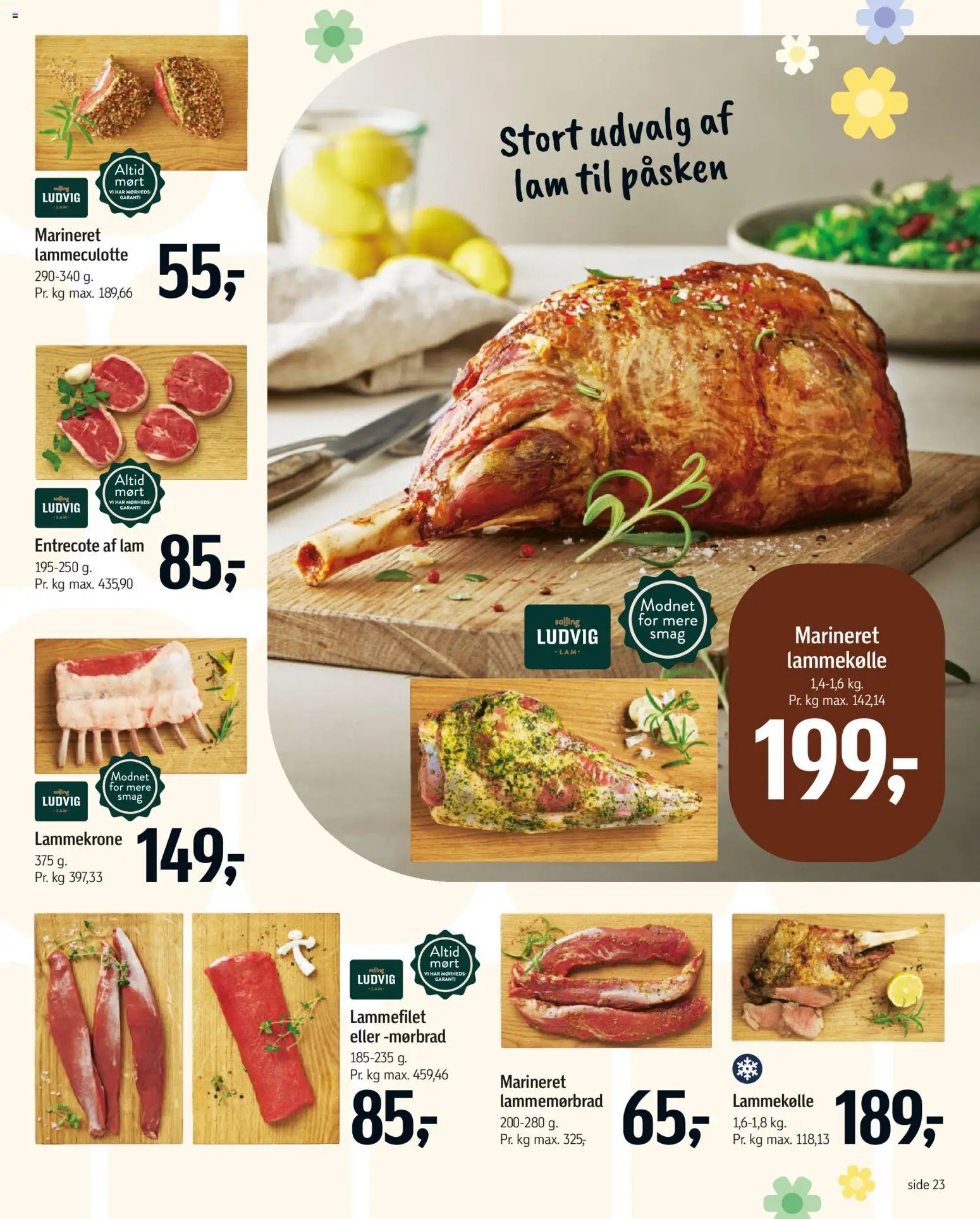 Føtex tilbudsavis – gyldig fra 20.03.2026 | Side: 30 | Produkter: Lammekølle, Entrecote