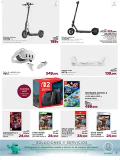 Vista previa El Corte Inglés ofertas válido desde el 02.12.2025 | Página: 5 | Productos: Patinete, Teléfono, Ελιές, Batería
