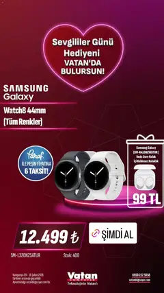 09.02.2026 tarihinden itibaren geçerli olan Vatan Bilgisayar kataloğu önizlemesi | Sayfa: 8 | Ürünler: Kablosuz kulaklık, Kulaklık