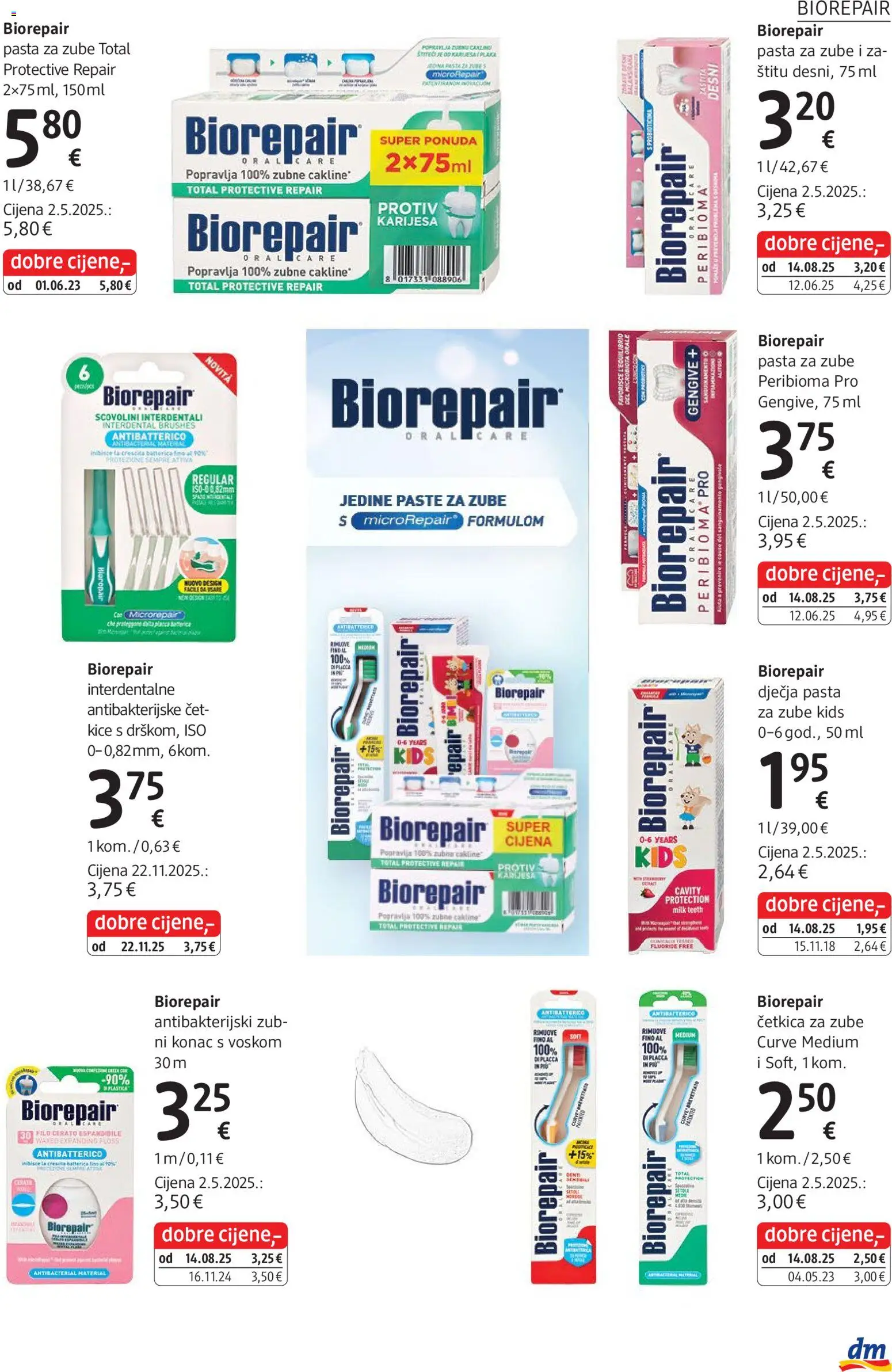 DM katalog | vrijedi od 01.03.2026 | Stranica: 23 | Proizvodi: Pasta za zube, Četkica za zube, Pasta