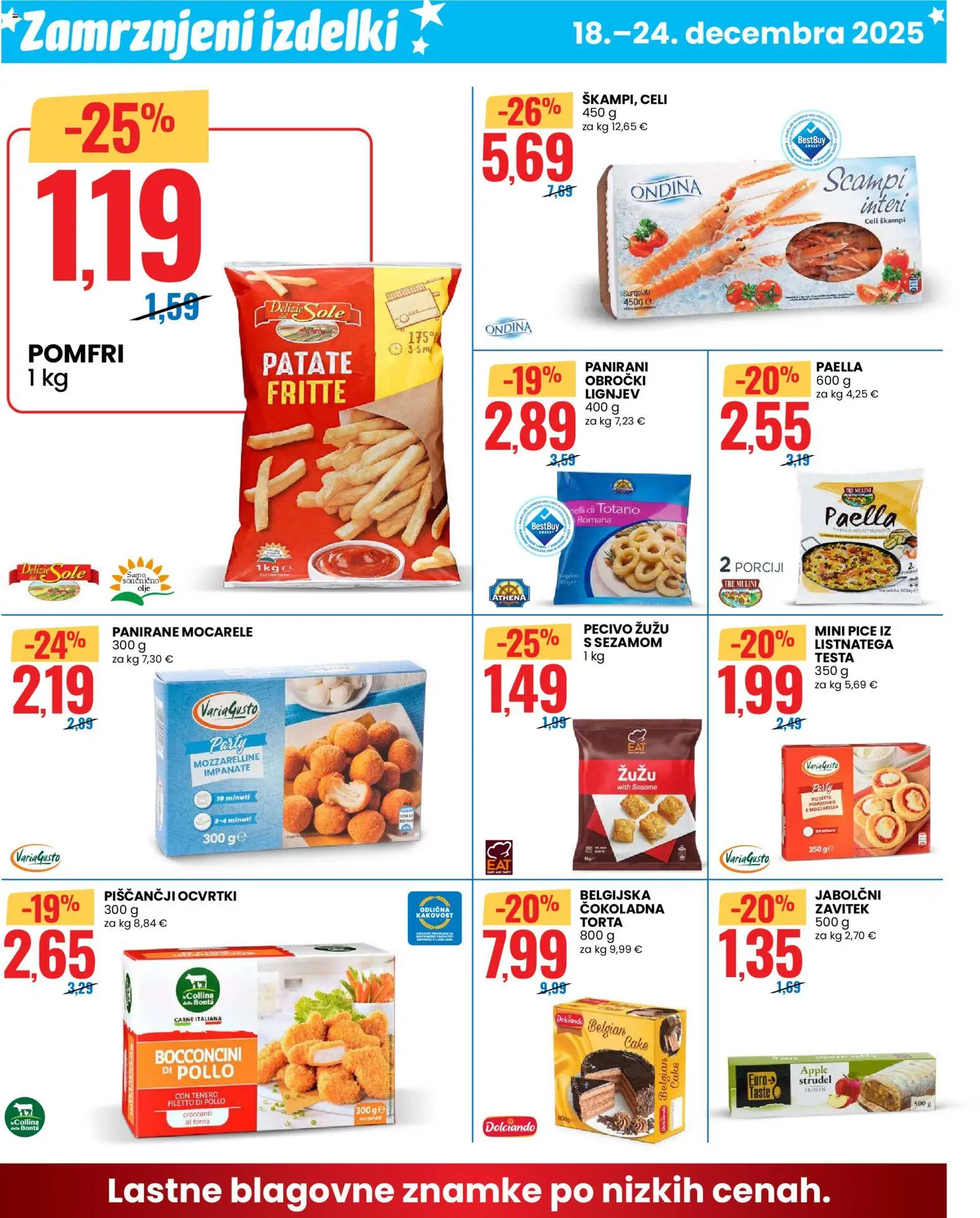 Novi Eurospin katalog ponudbe – veljaven od 18.12.2025 | Stran: 10 | Izdelki: Torta