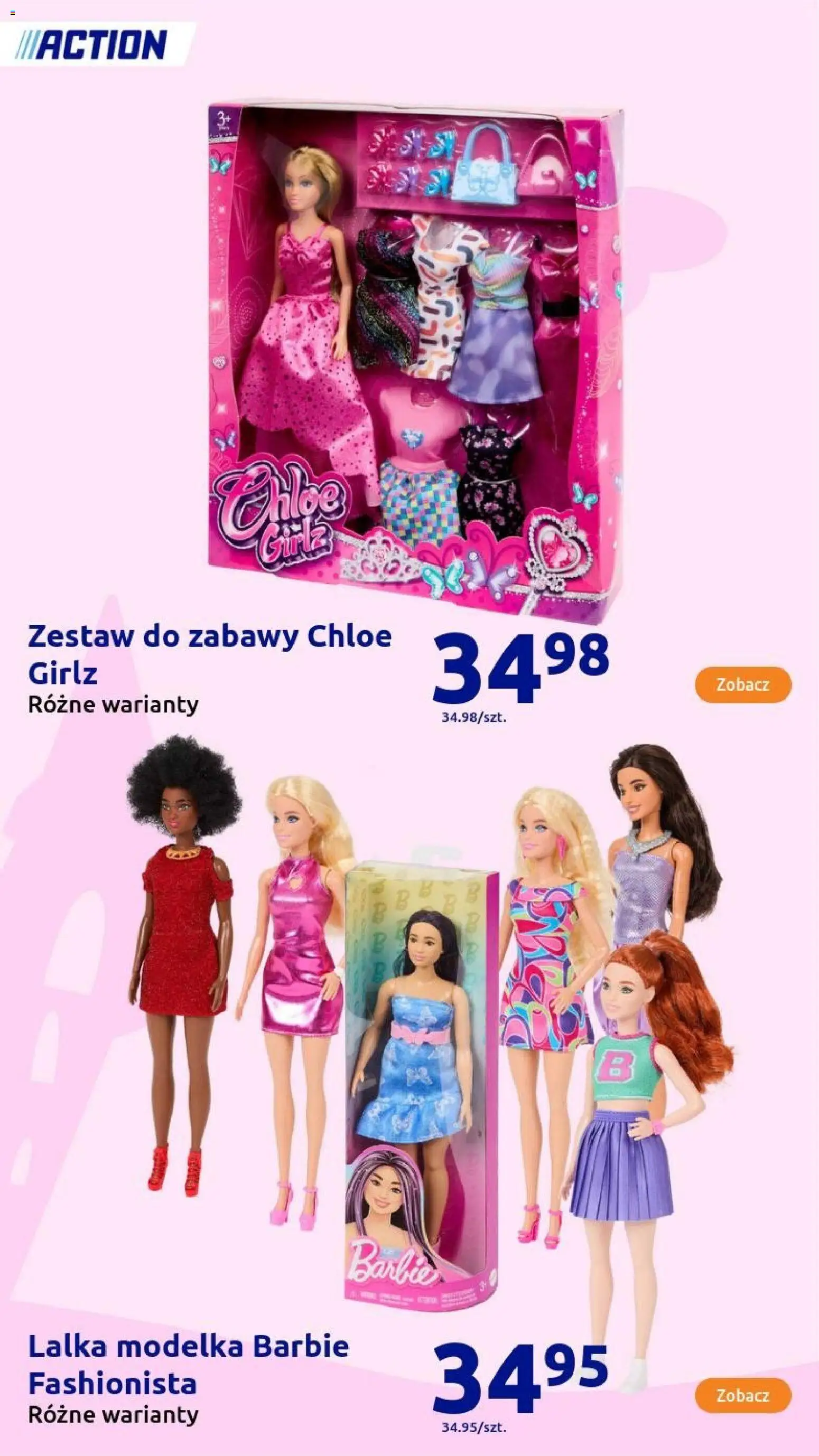 Action Gazetka - Presents od 29.10.2025 | Strona: 35 | Produkty: Lalka, Barbie