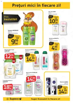 Ofertele Supeco valabile de la 16.10.2025 | Pagină: 16 | Produse: Duș, Cremă, Săpun, Gel de duș