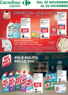 Anteprima del volantino Carrefour Express Detergenza catalogo valido a partire dal 20.11.2025