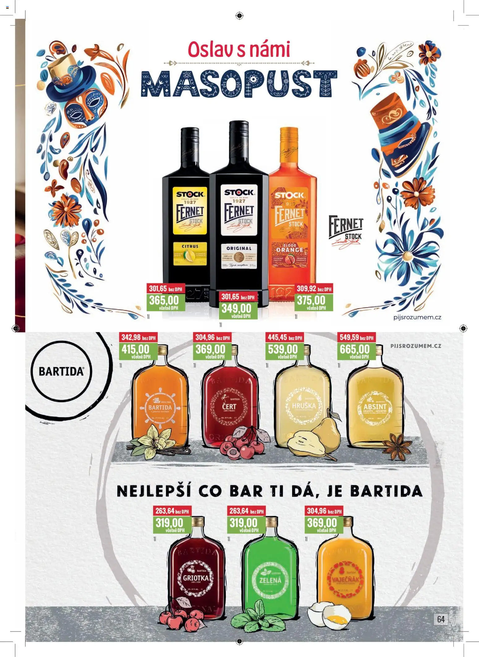 Ratio leták od 01.01.2026 | Strana: 65 | Produkty: Fernet, Griotka