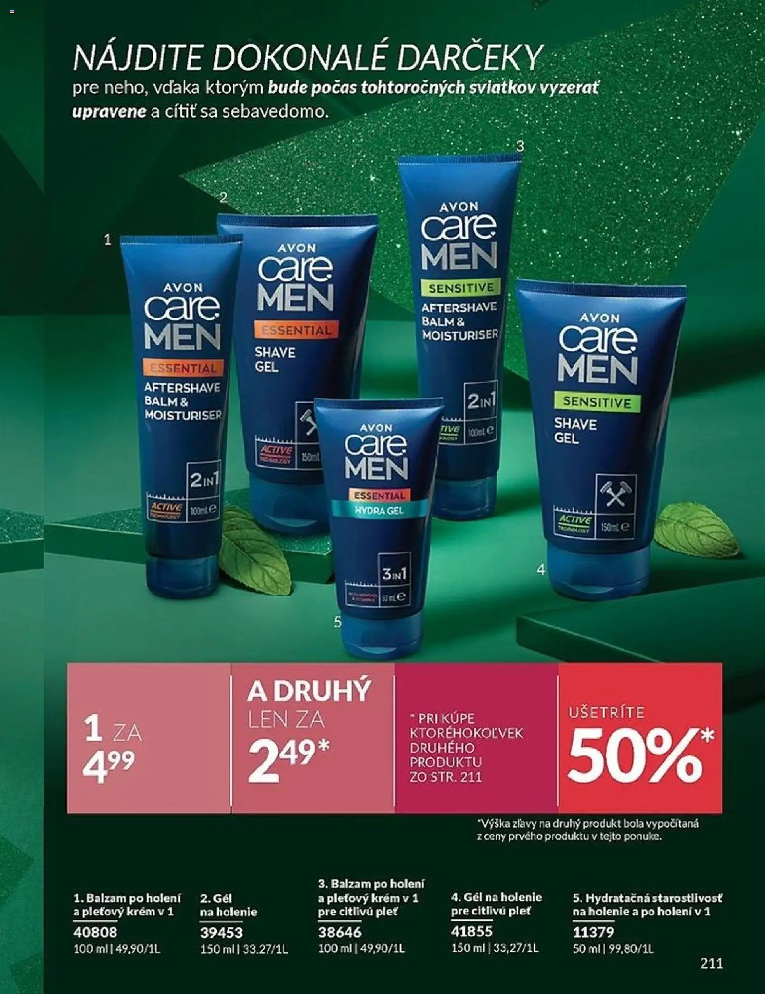 Nové Avon akcie – leták je platný od 01.11.2025 | Strana: 211 | Produkty: Krém