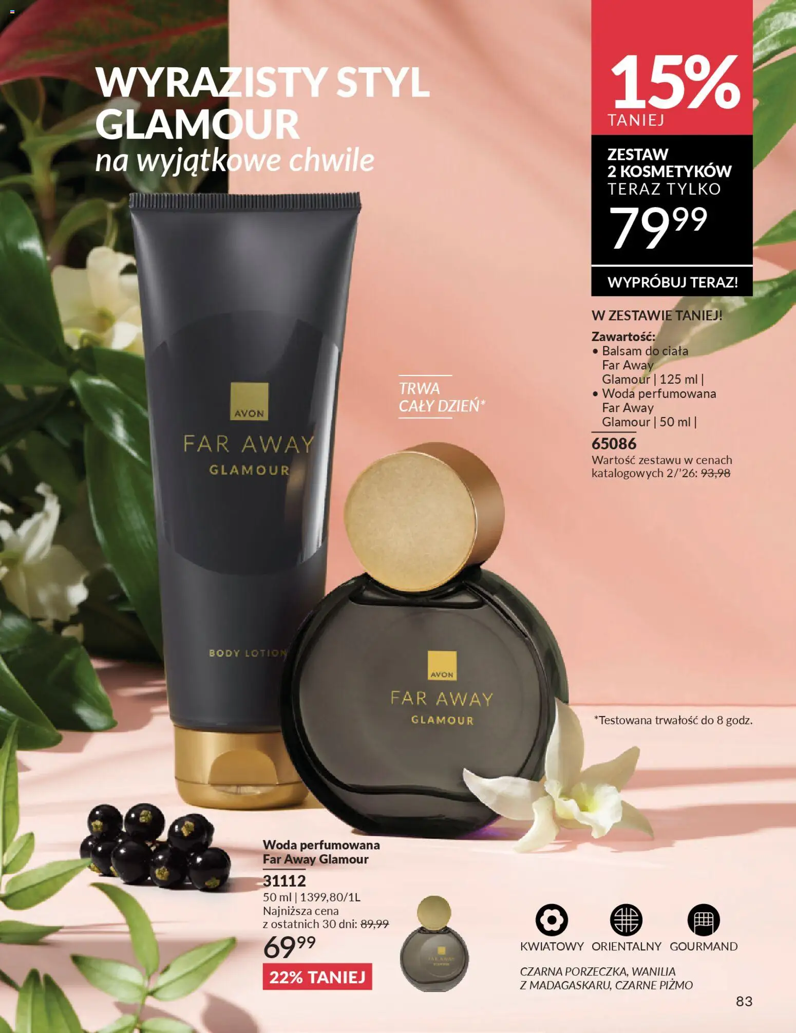 Avon Katalog 2 2026 od 01.02.2026 | Strona: 83 | Produkty: Body, Lotion, Woda