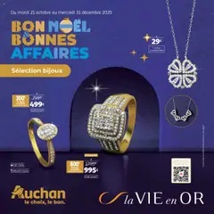 Auchan - Bon Noël et bonnes affaires - Voorbeeld van een folder van Auchan, geldig van 21.10.2025