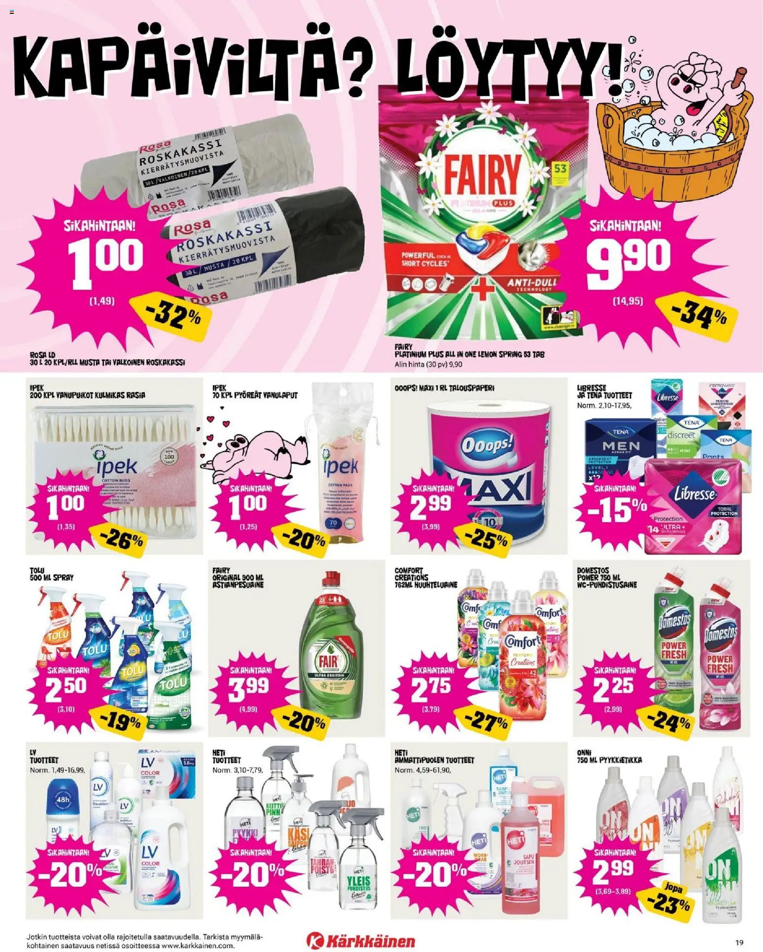 Kärkkäinen tarjoukset – voimassa 08.04.2026 alkaen | Sivu: 19