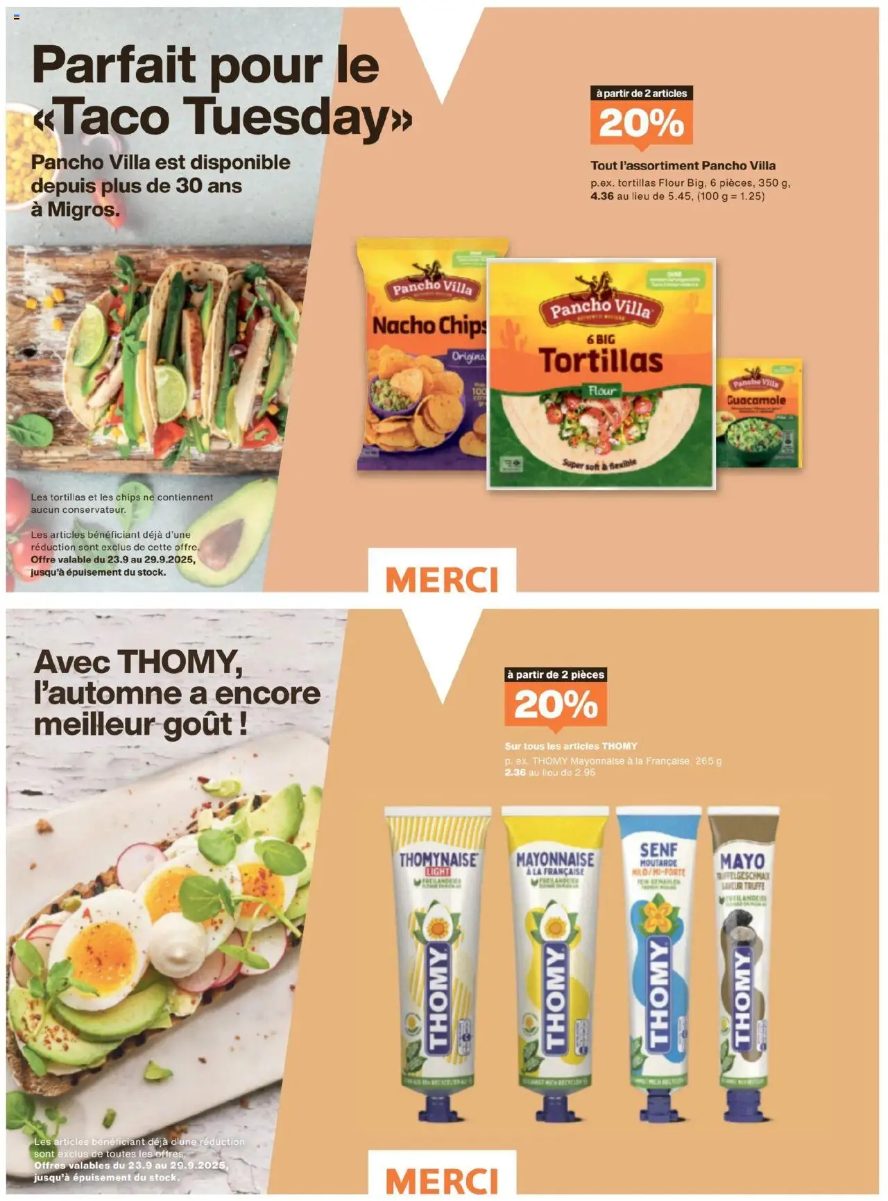 Migros Magazin FR – gültig ab 22.09.2025 | Seite: 60 | Produkte: Nachos, Chips, Mayonnaise