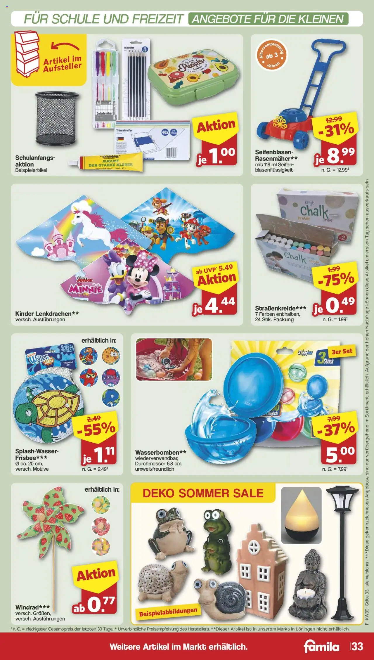 Famila Nordwest Prospekt 	 - gültig ab dem 21.07.2025 | Seite: 40 | Produkte: Rasenmäher