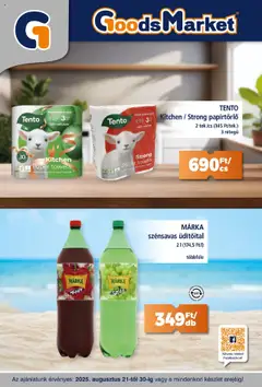 Goods Market Akciós újság - amely érvényes a következő dátumtól: 21.08.2025